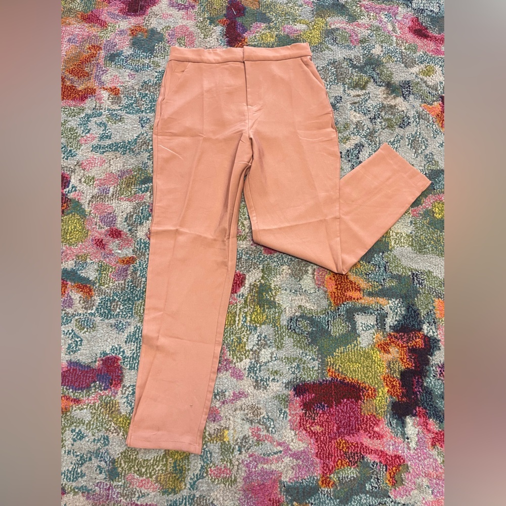 Haute Monde - peach trousers